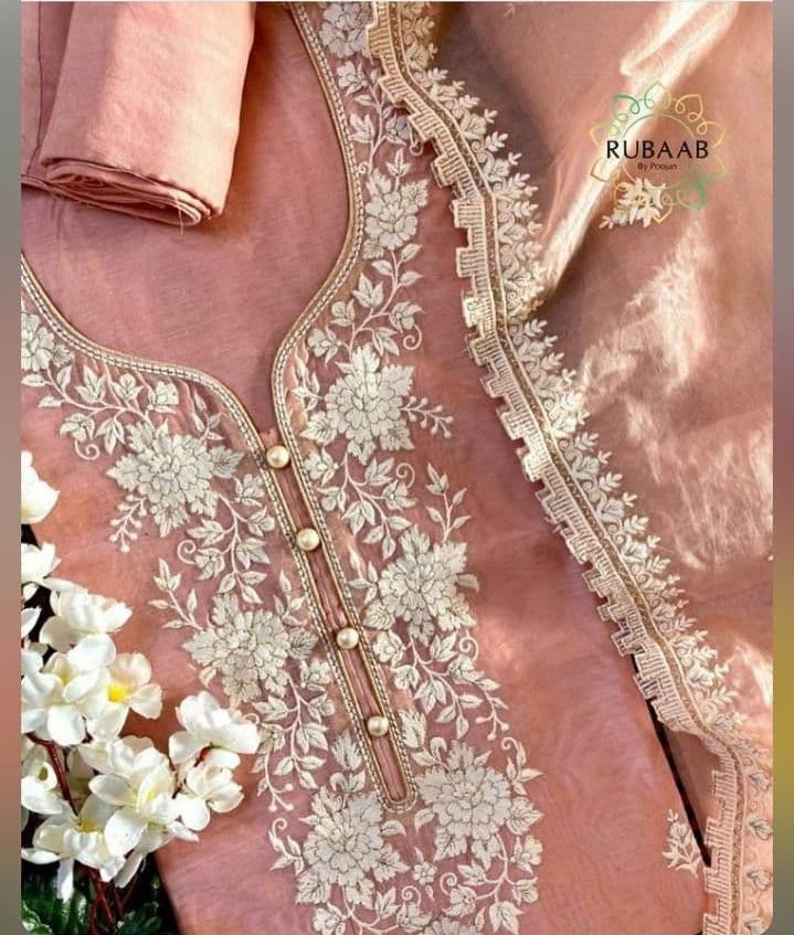 Neck top dupatta