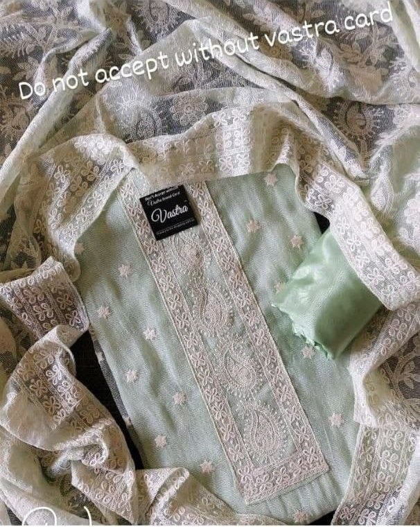 neck top dupatta