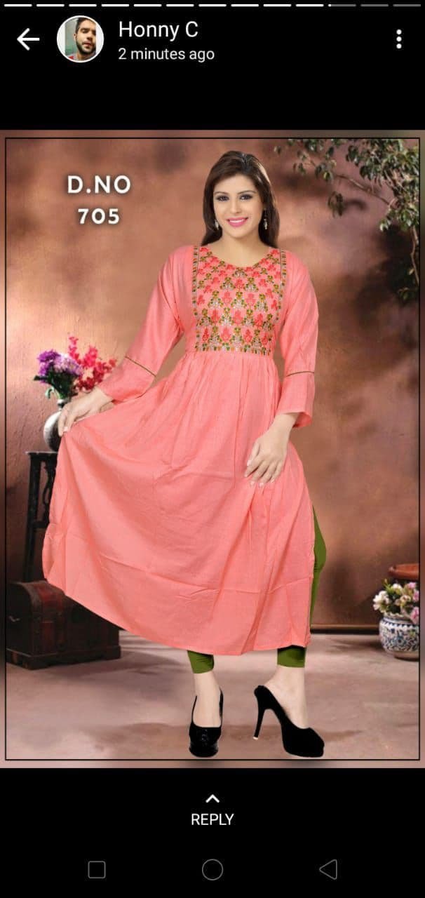 fancy kurti