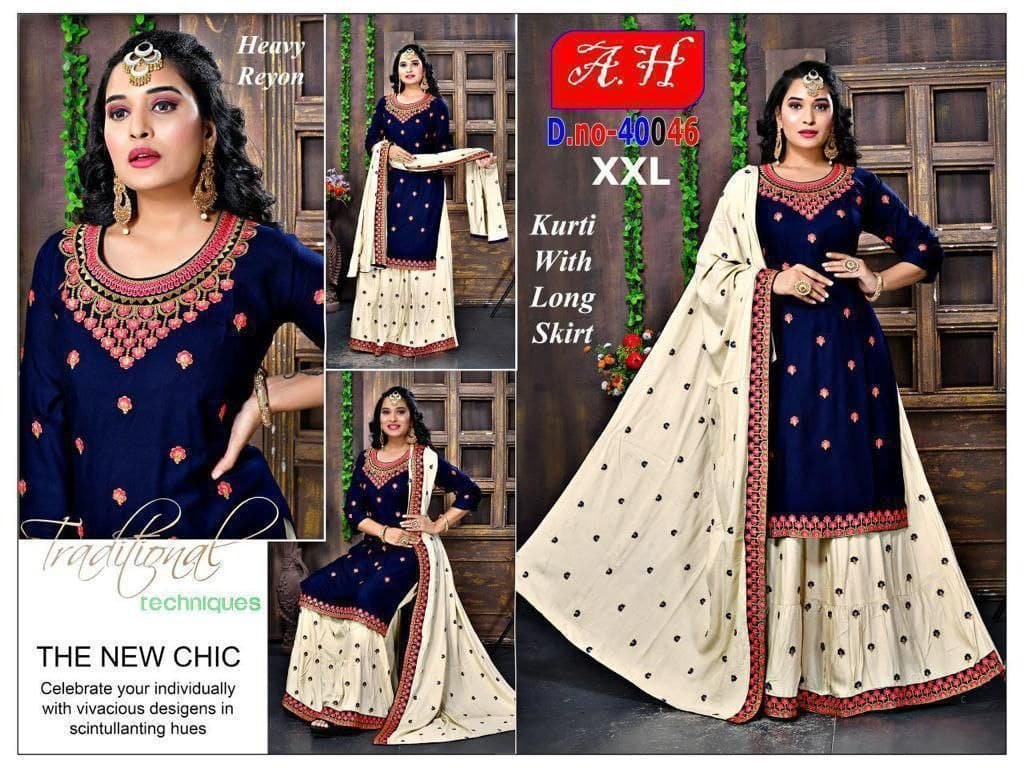 fancy kurti & plazo
