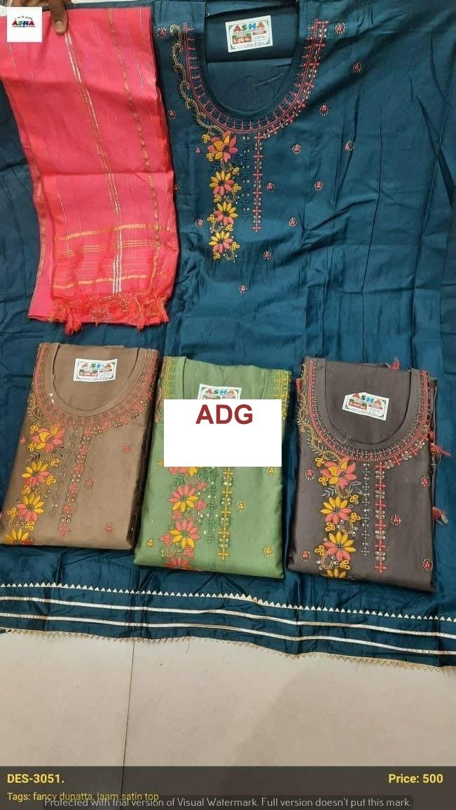neck top dupatta