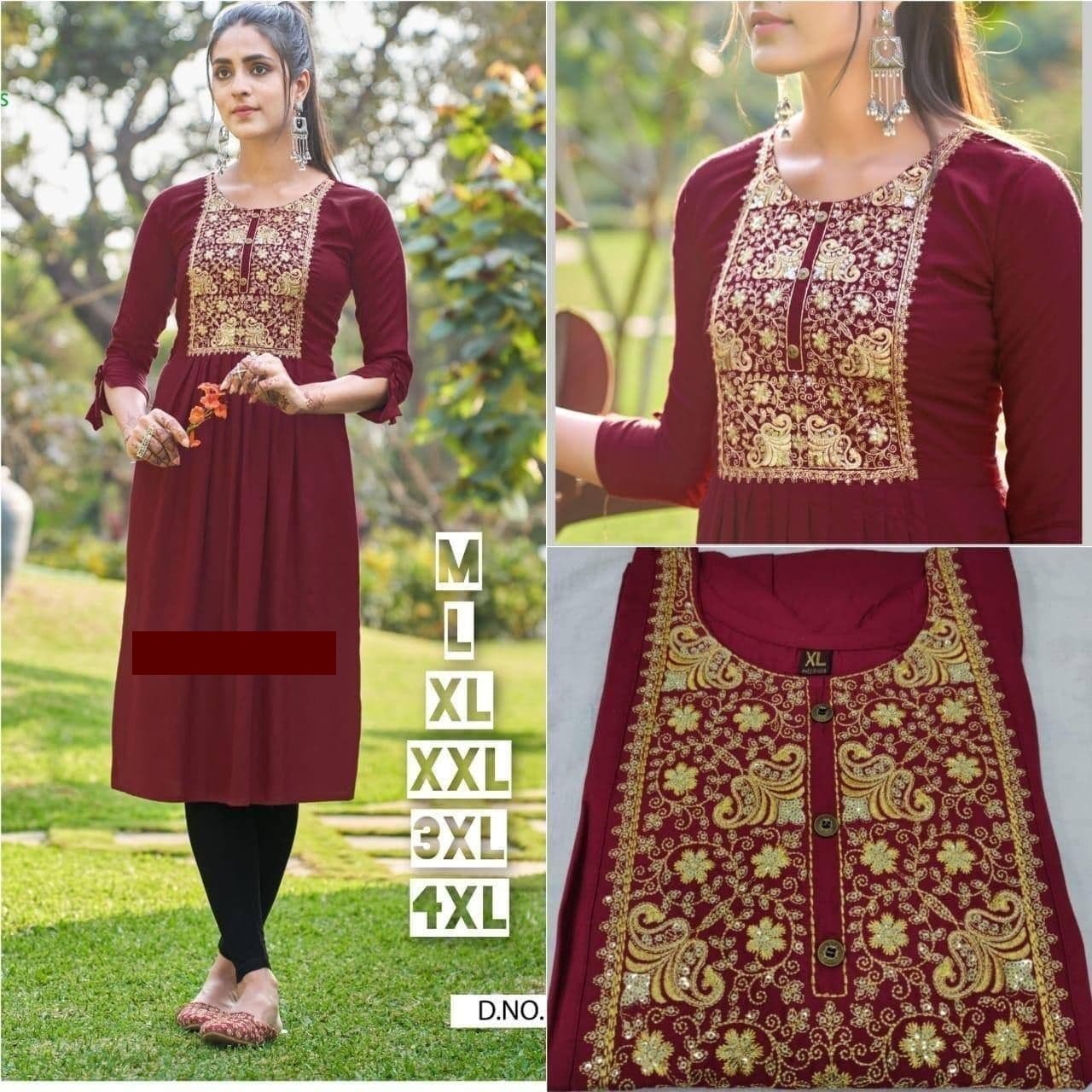 neck kurti tabala