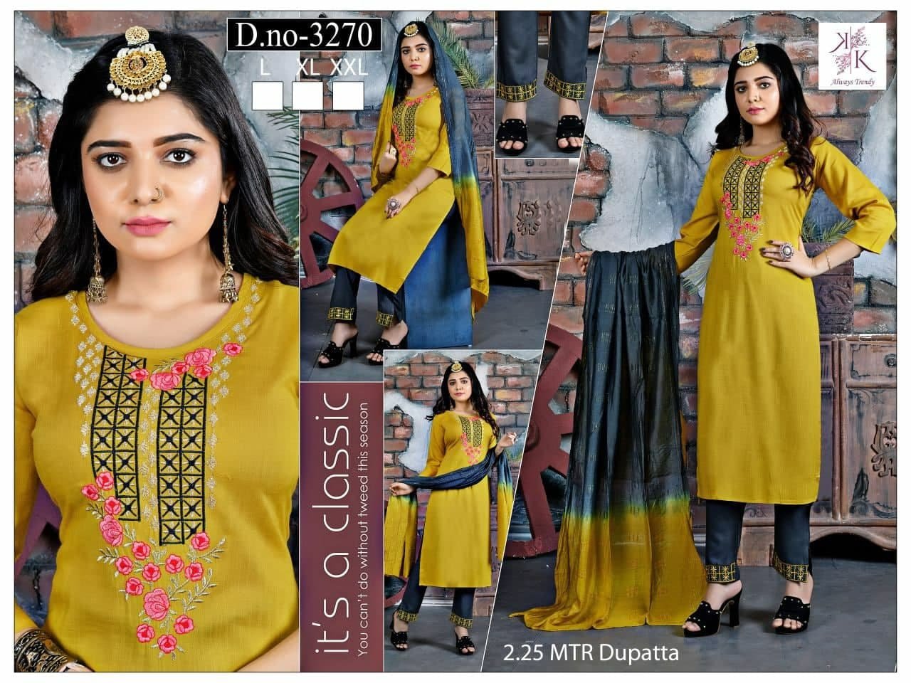 fancy kurti & plazo pent