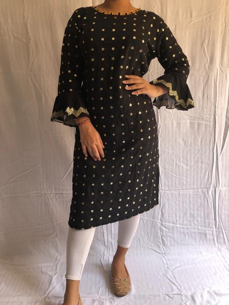 Sequince kurti Design