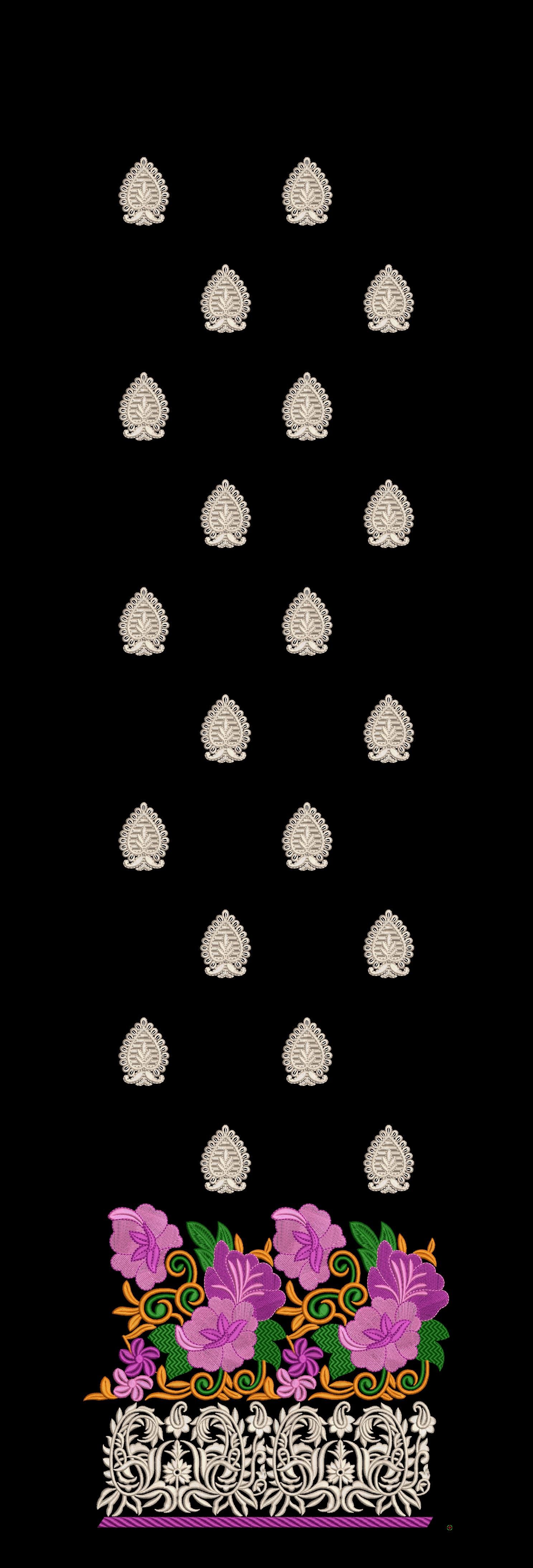 neck top dupatta