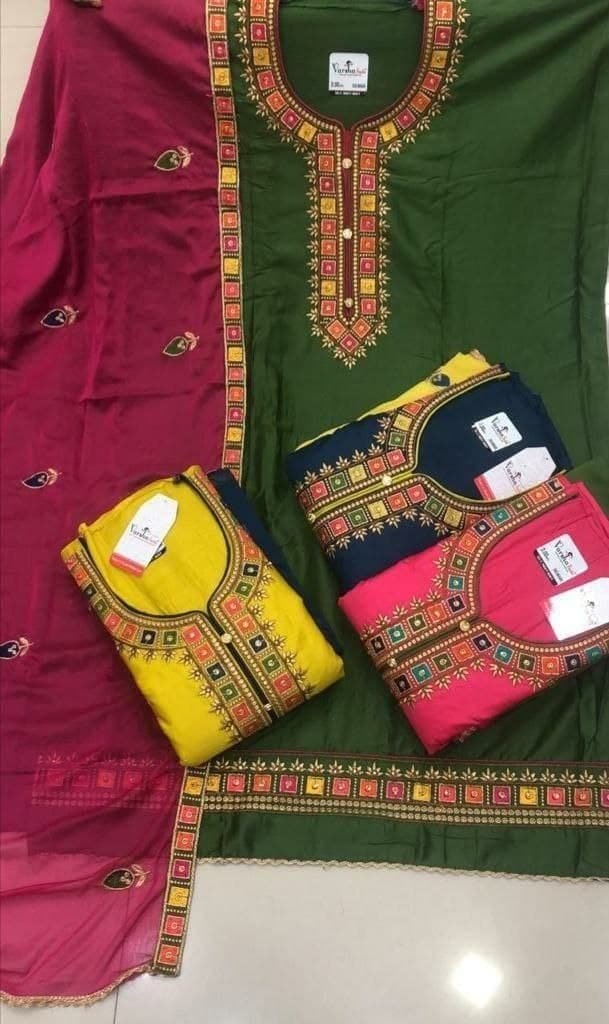 neck top dupatta