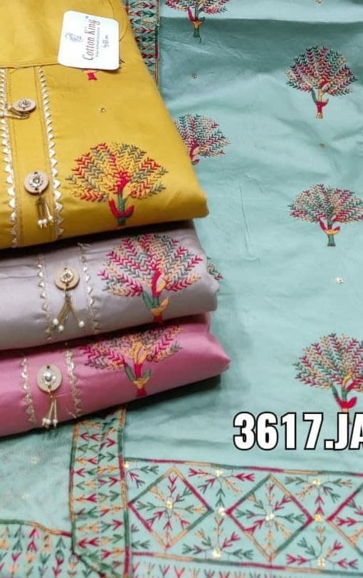 Neck top dupatta