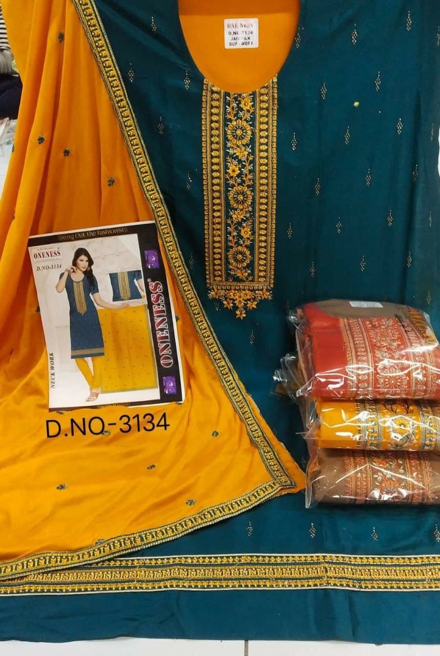 neck top dupatta