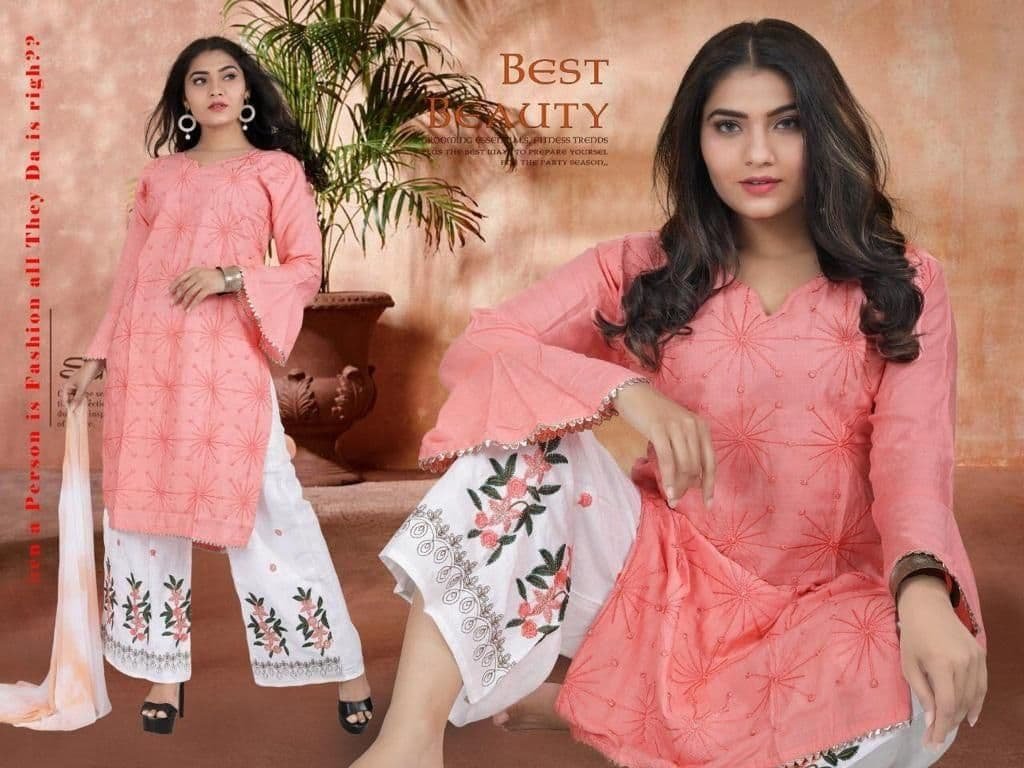 fancy kurti & plazo