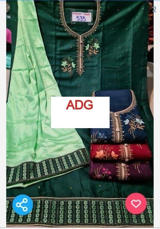 Neck top dupatta