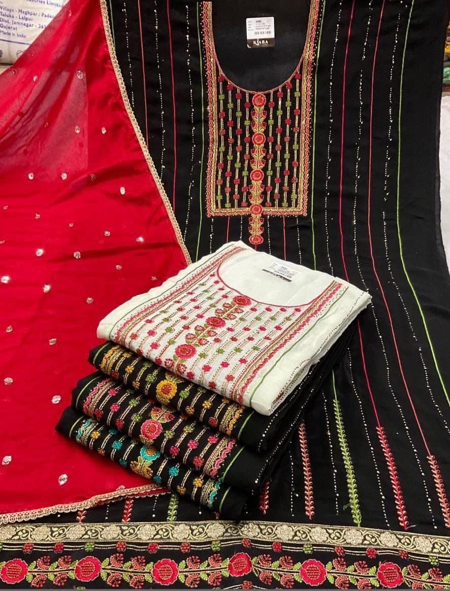 Neck top dupatta