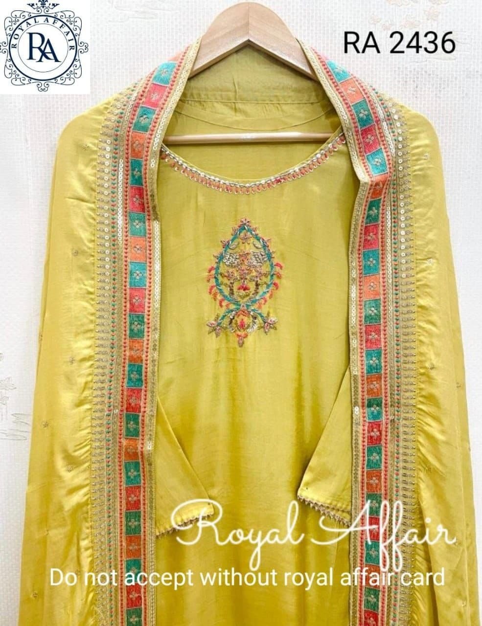Neck top dupatta