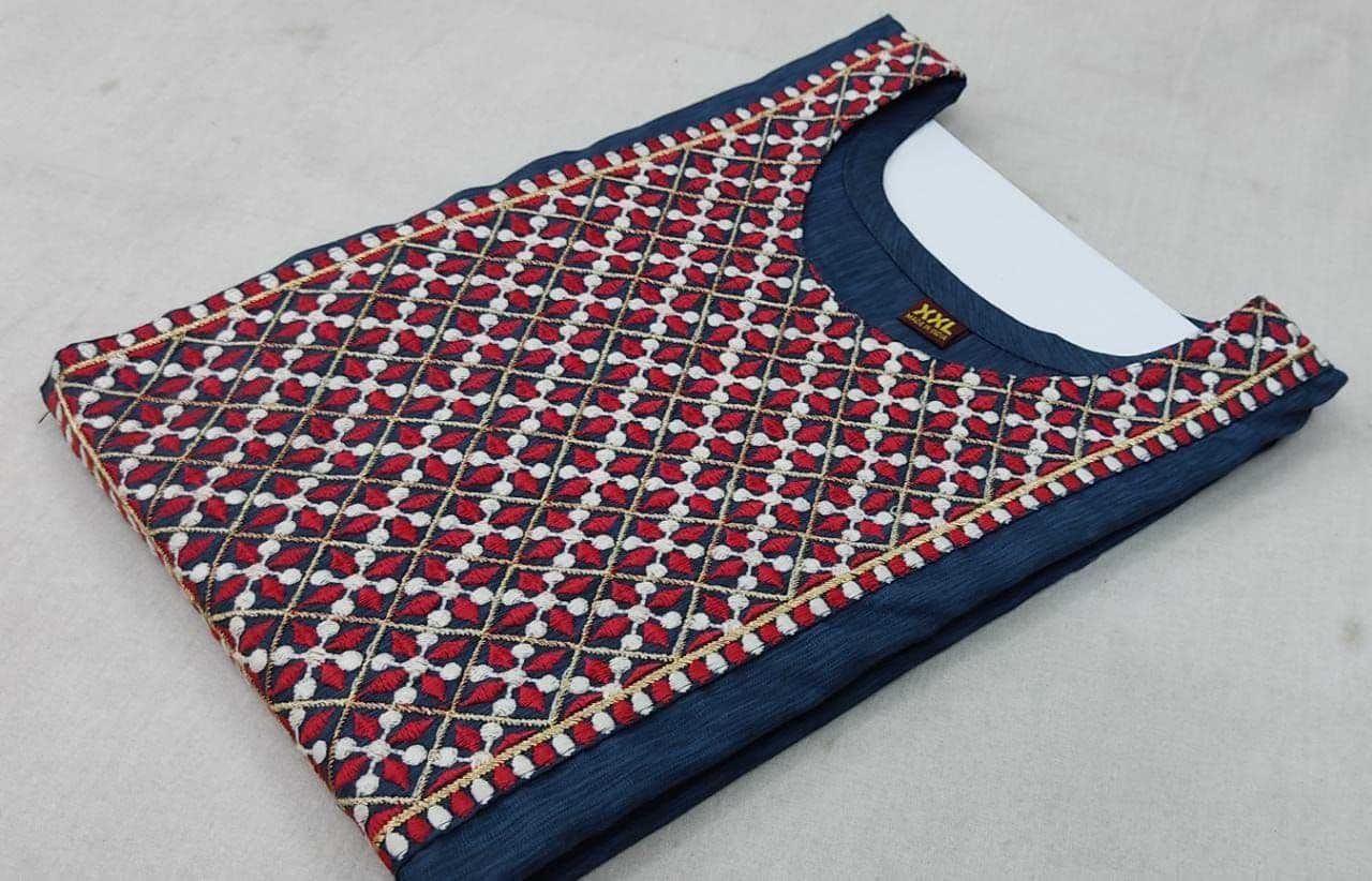 tabala neck kurti