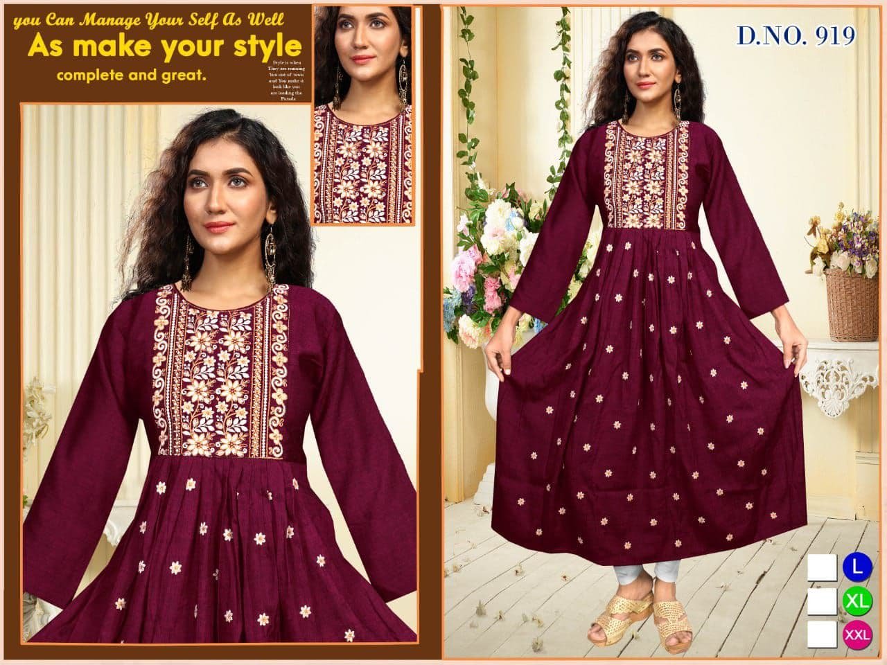 Fancy Kurti & Plazo