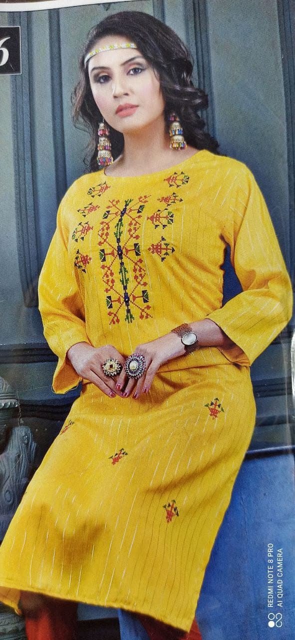 fancy  kurti panel