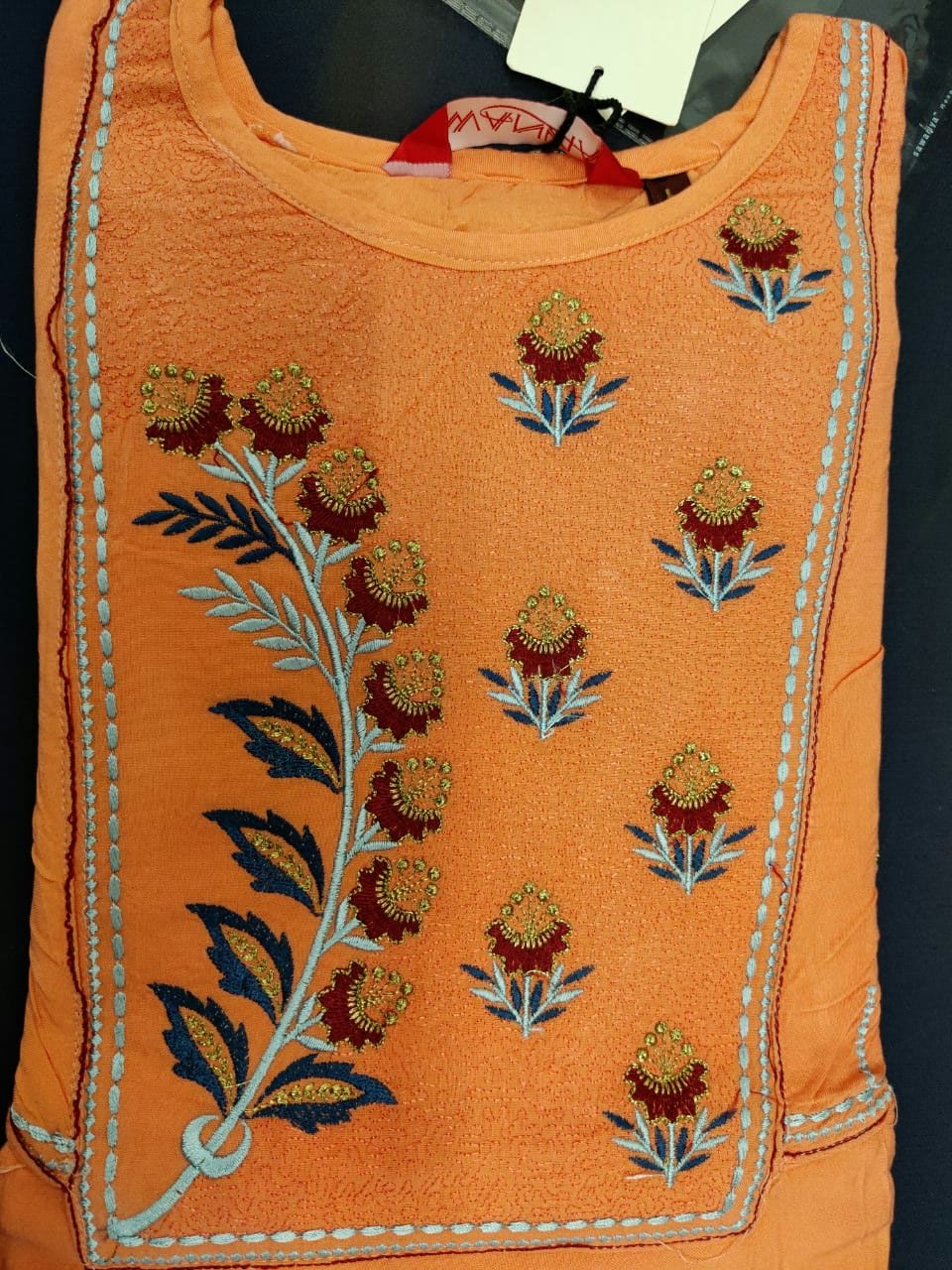 fancy  kurti neck