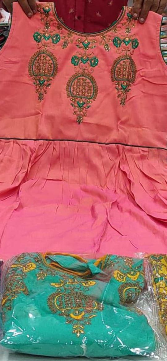 fancy  kurti neck