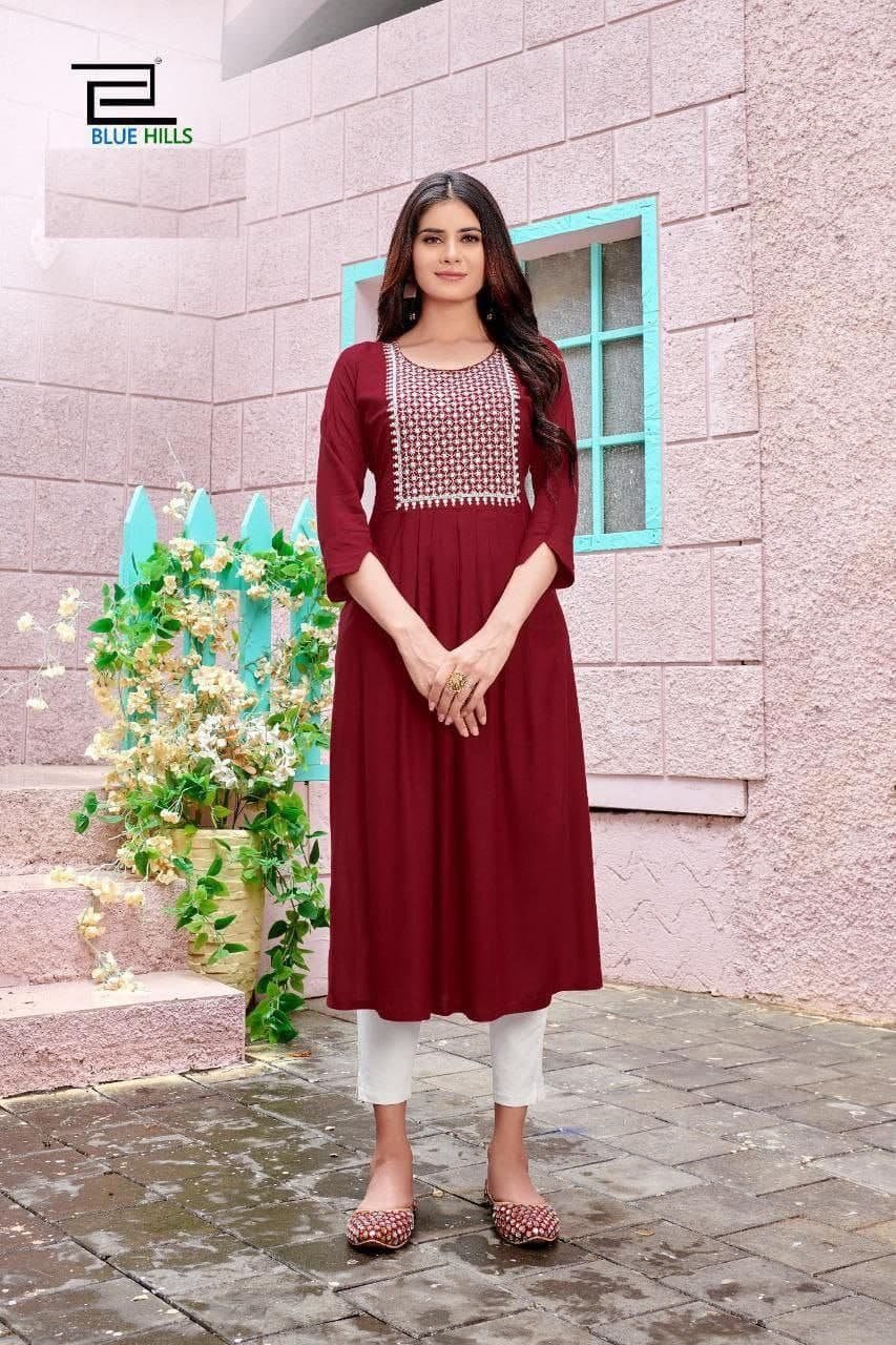 fancy  kurti neck