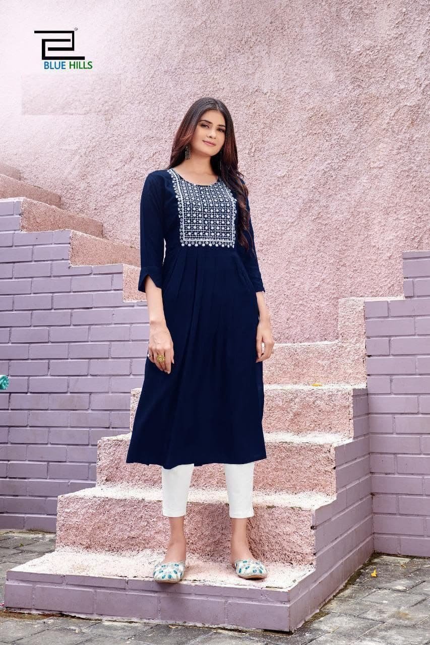 fancy  kurti neck