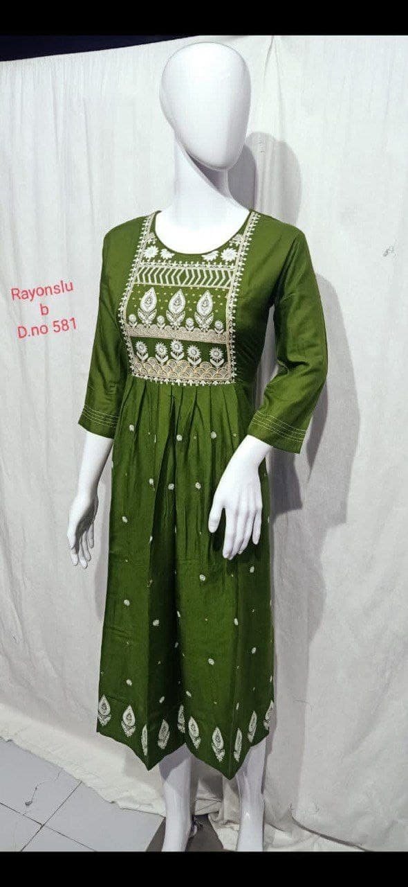 fancy  kurti neck