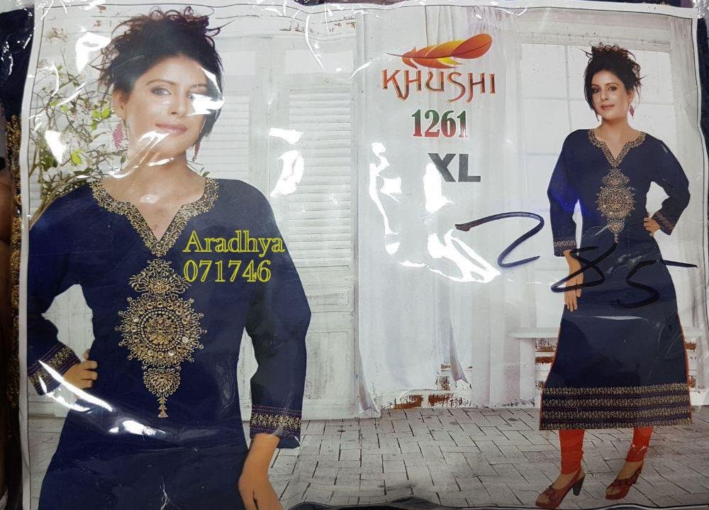 fancy kurti neck