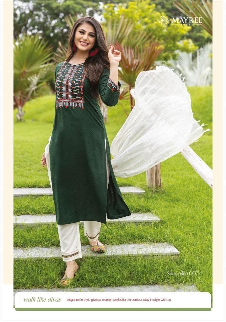 fancy  kurti neck