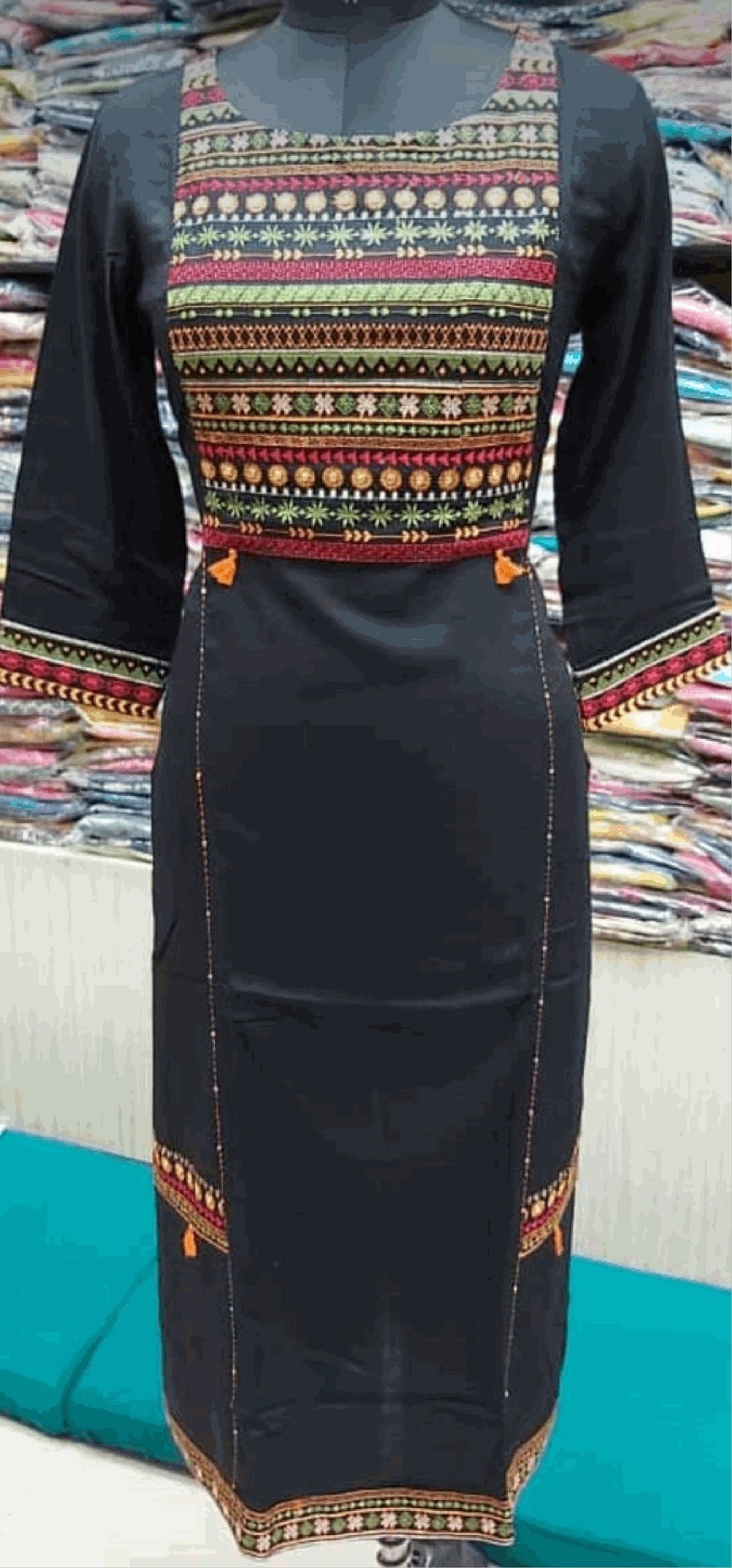 fancy  kurti neck