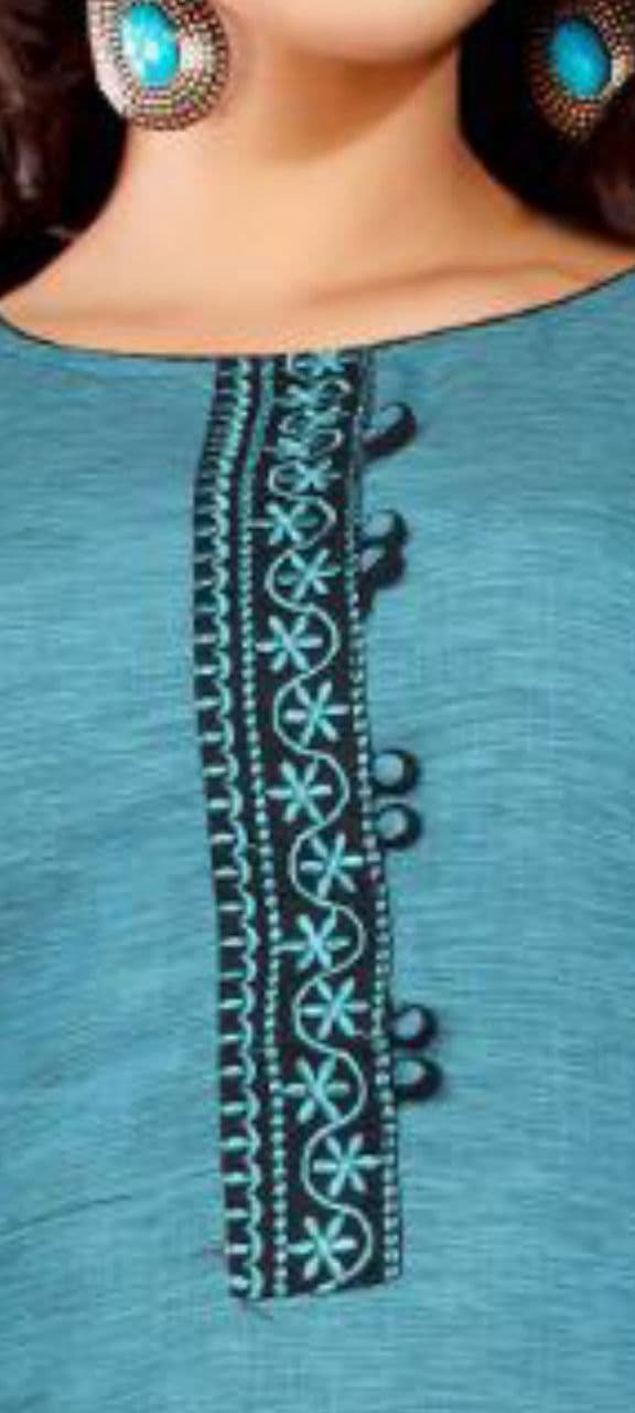 fancy neck top