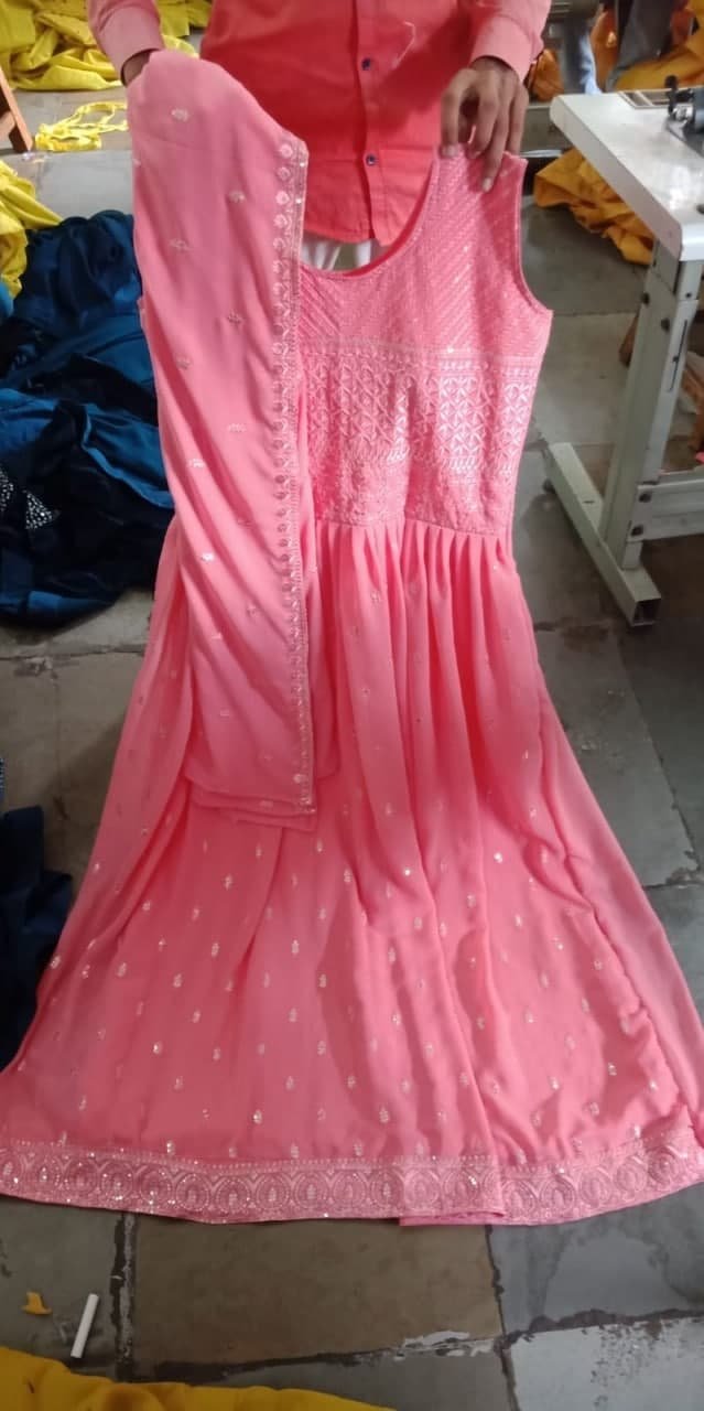 sequince  top & duppata