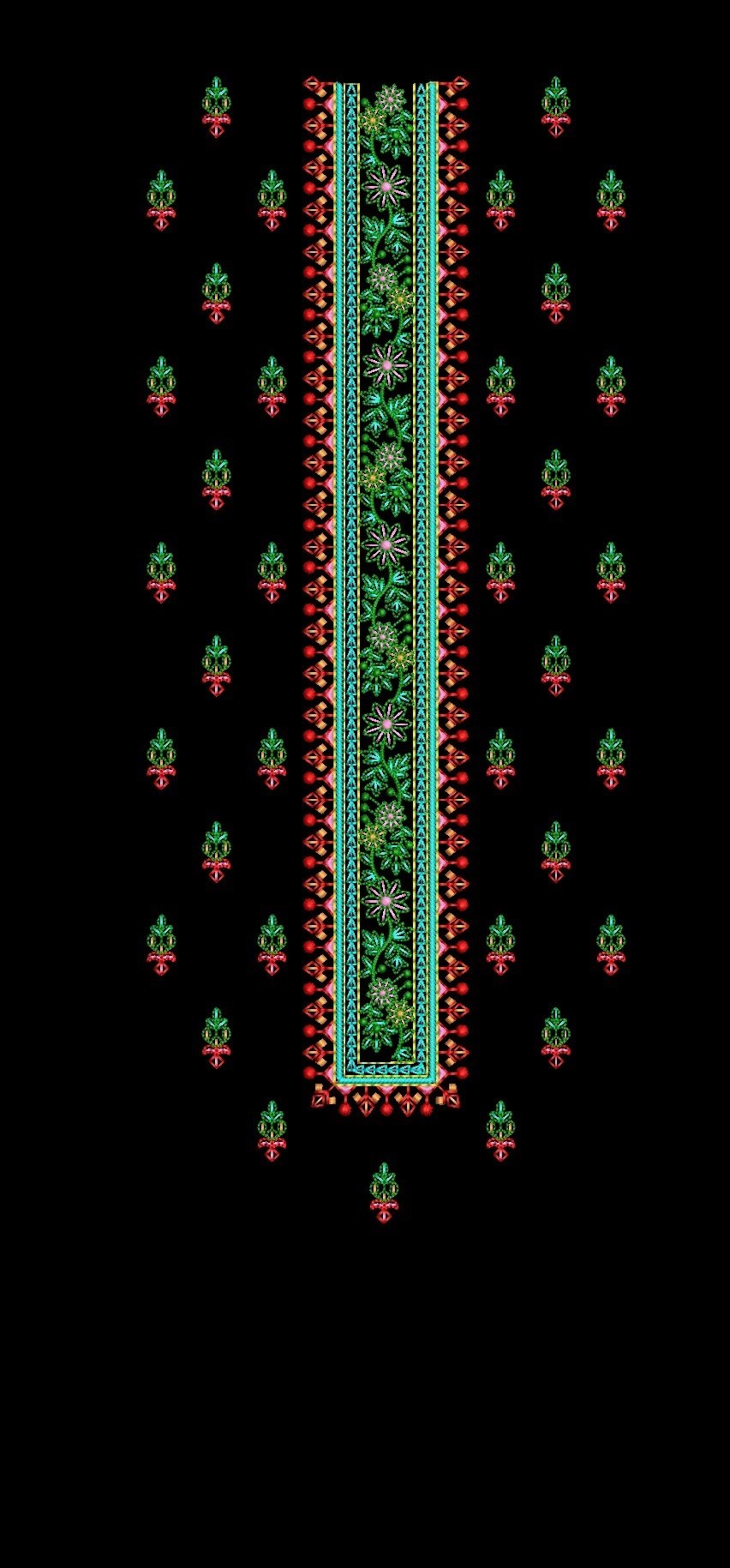 fancy  kurti neck