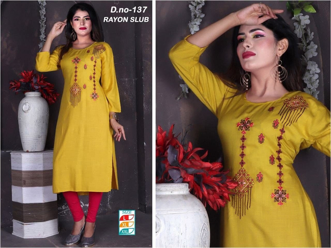 fancy  kurti panel