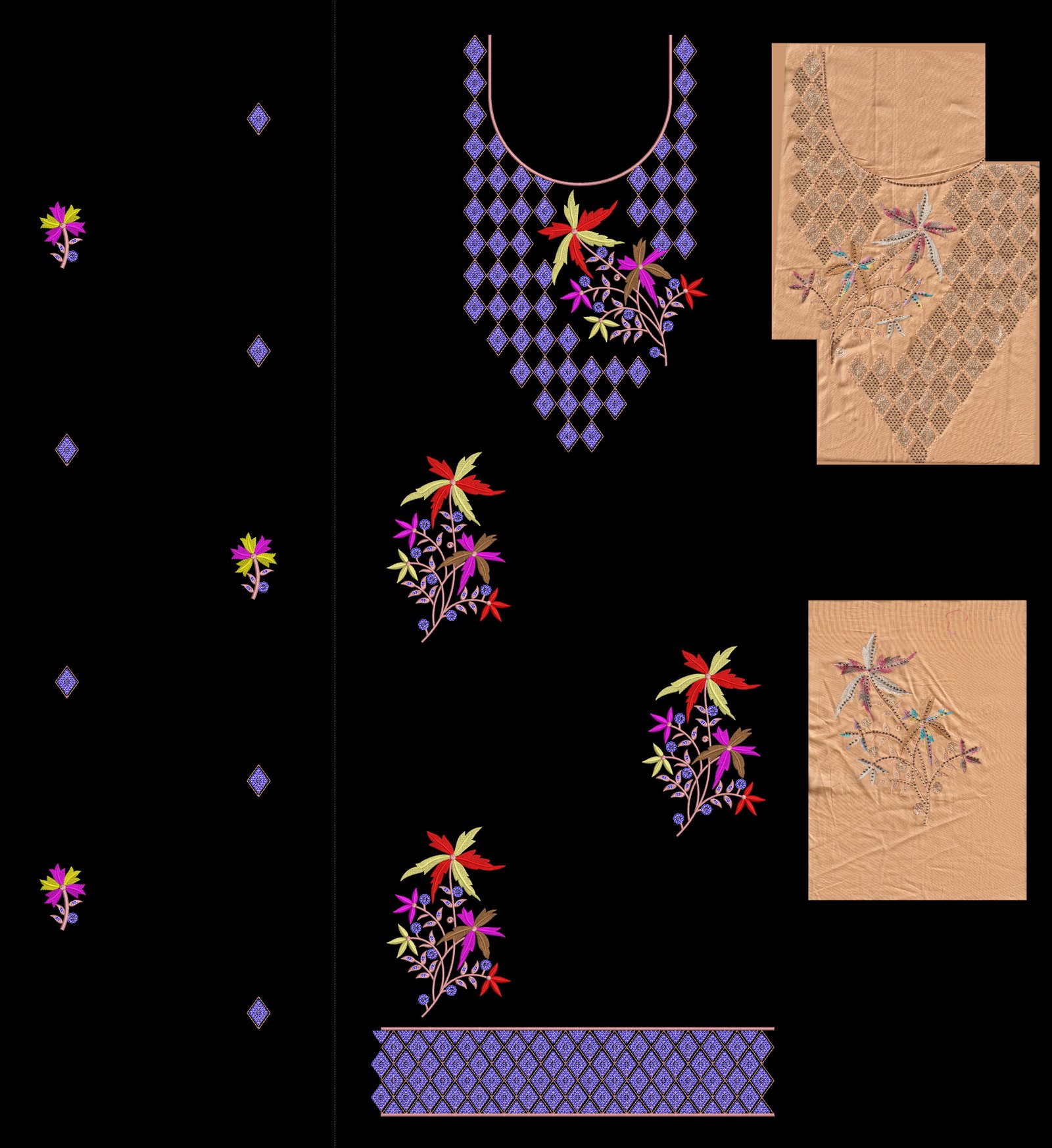 fancy neck top