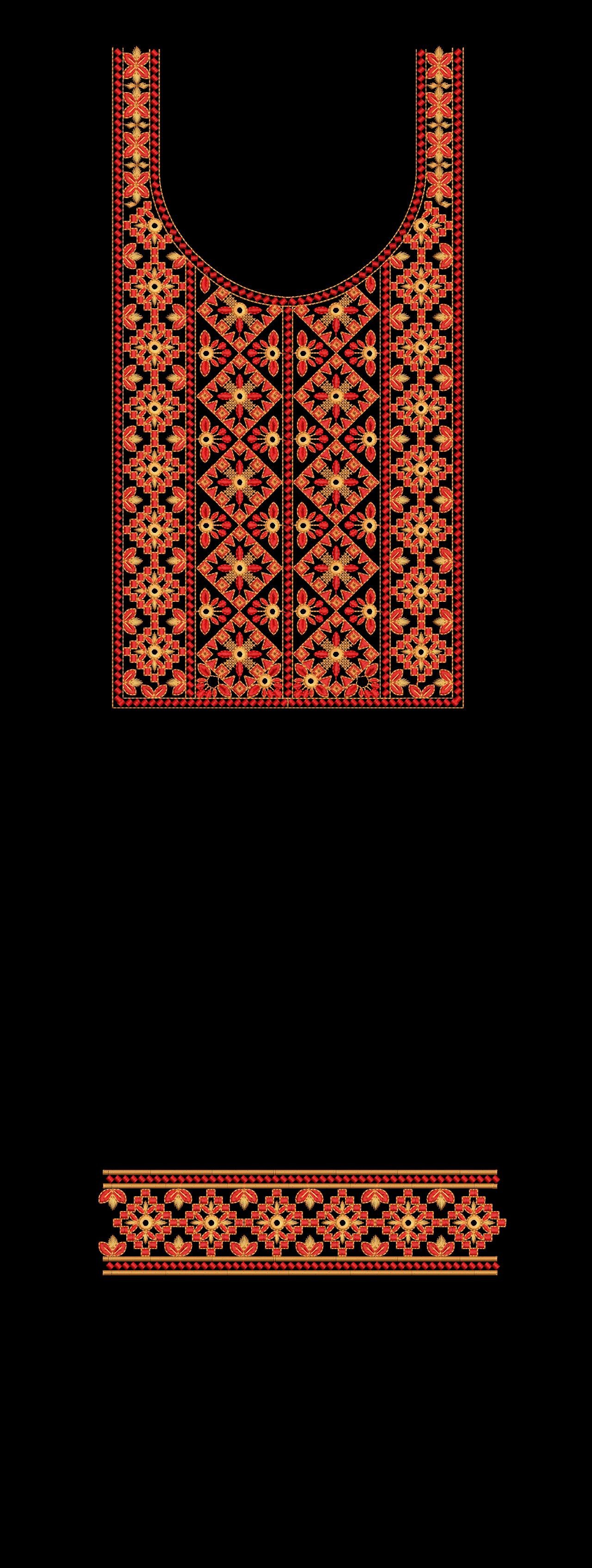 fancy neck top