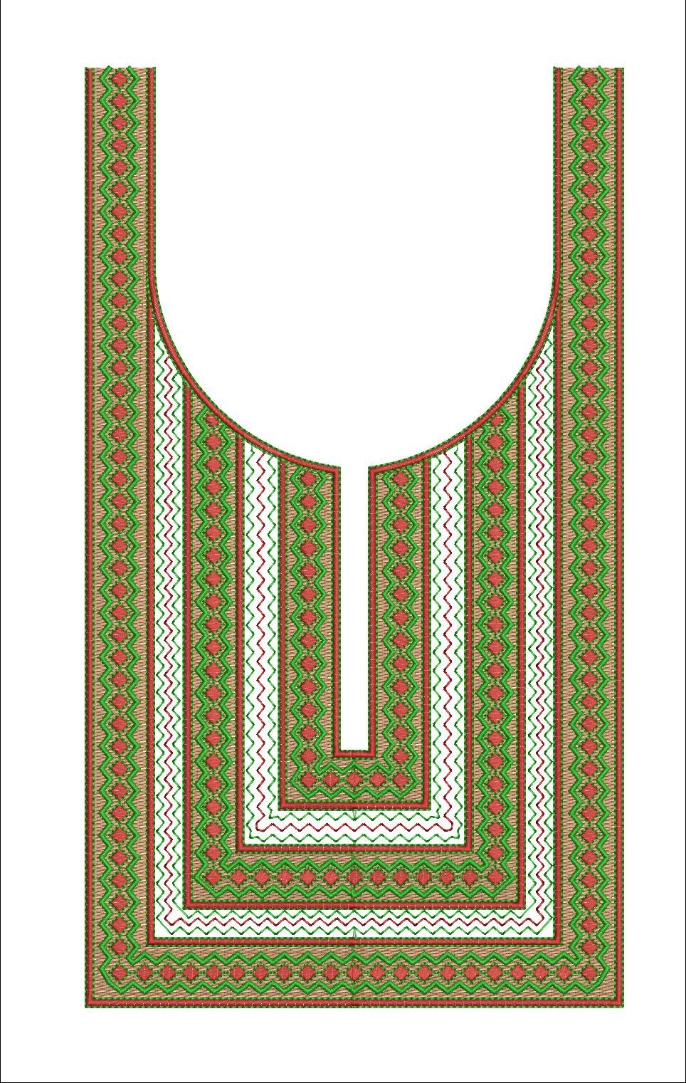 fancy  kurti neck