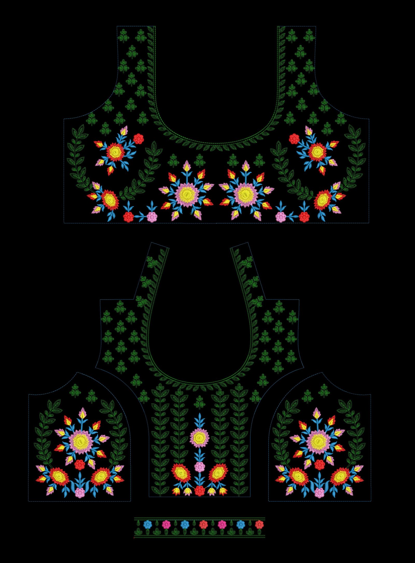 Cording Ghaghra Choli