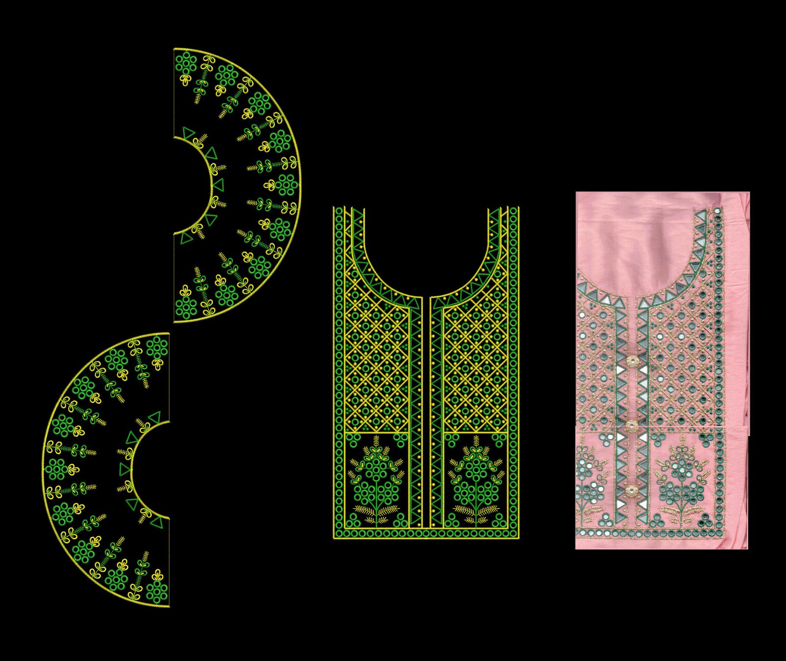 fancy neck top