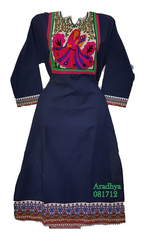 fancy kurti neck