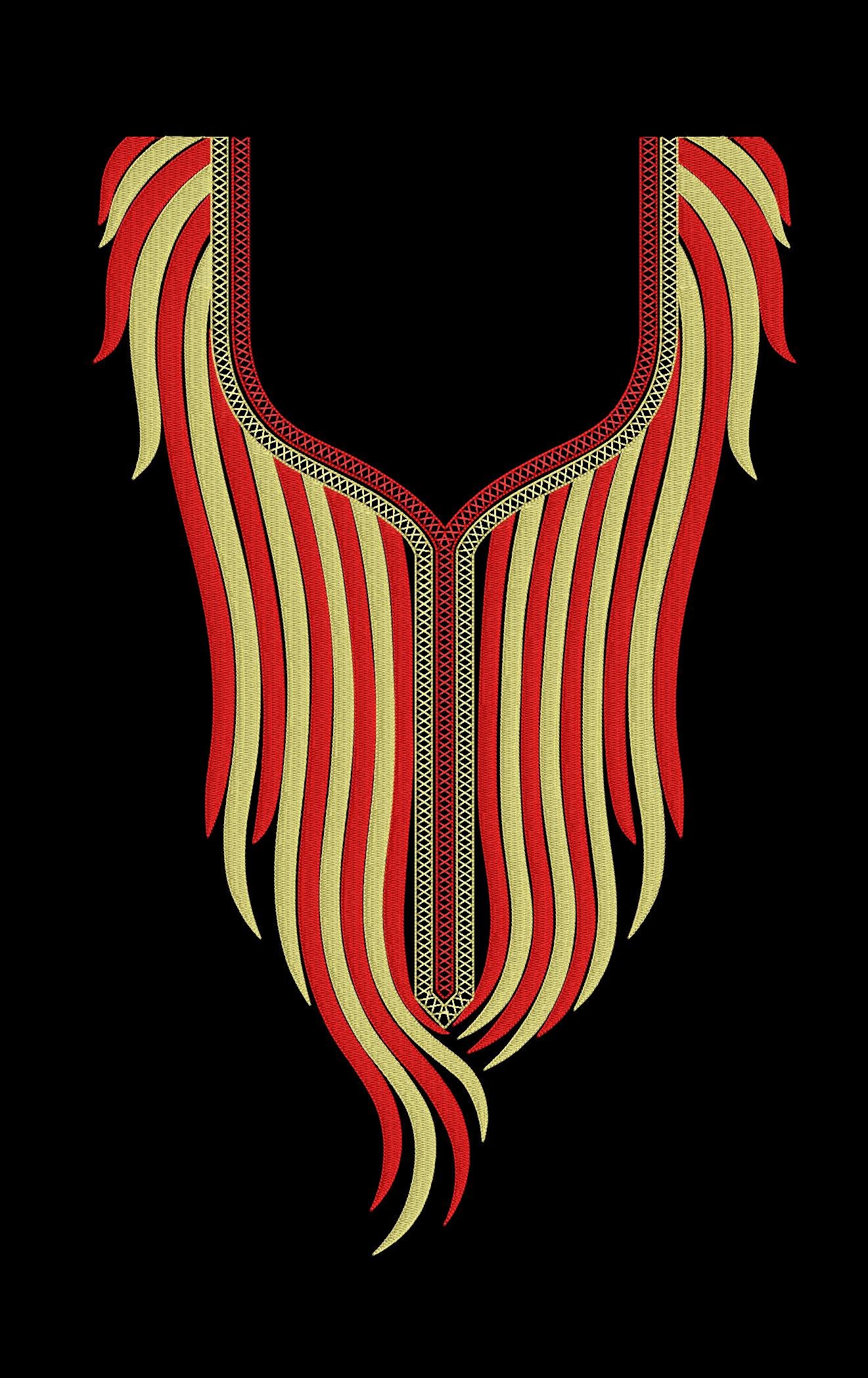 fancy neck top