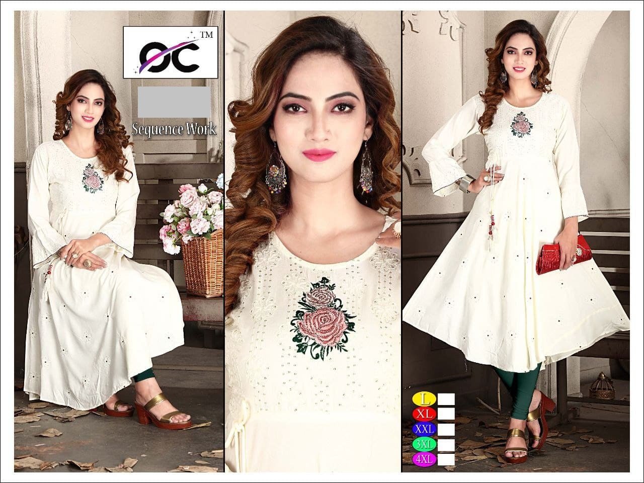 Sequince kurti