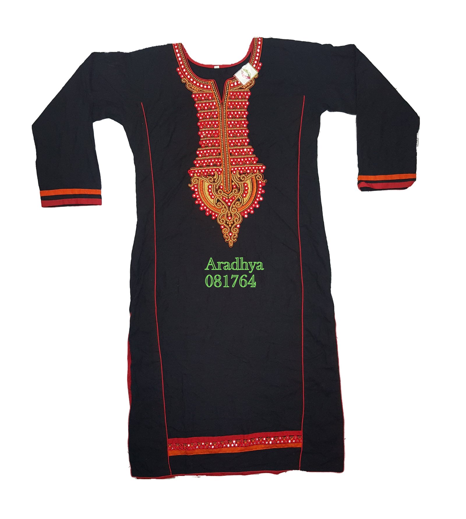 fancy kurti neck