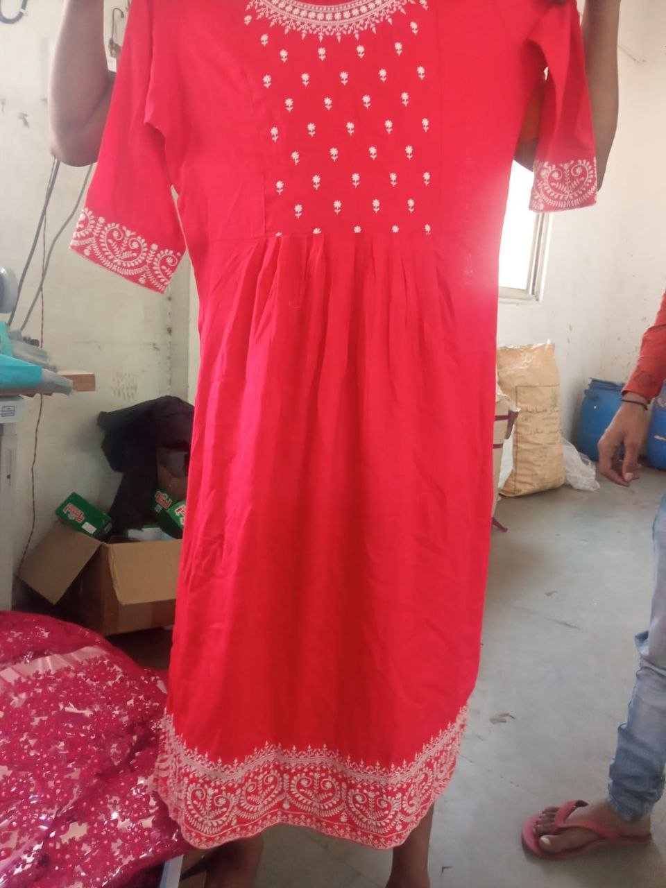 Cording kurti