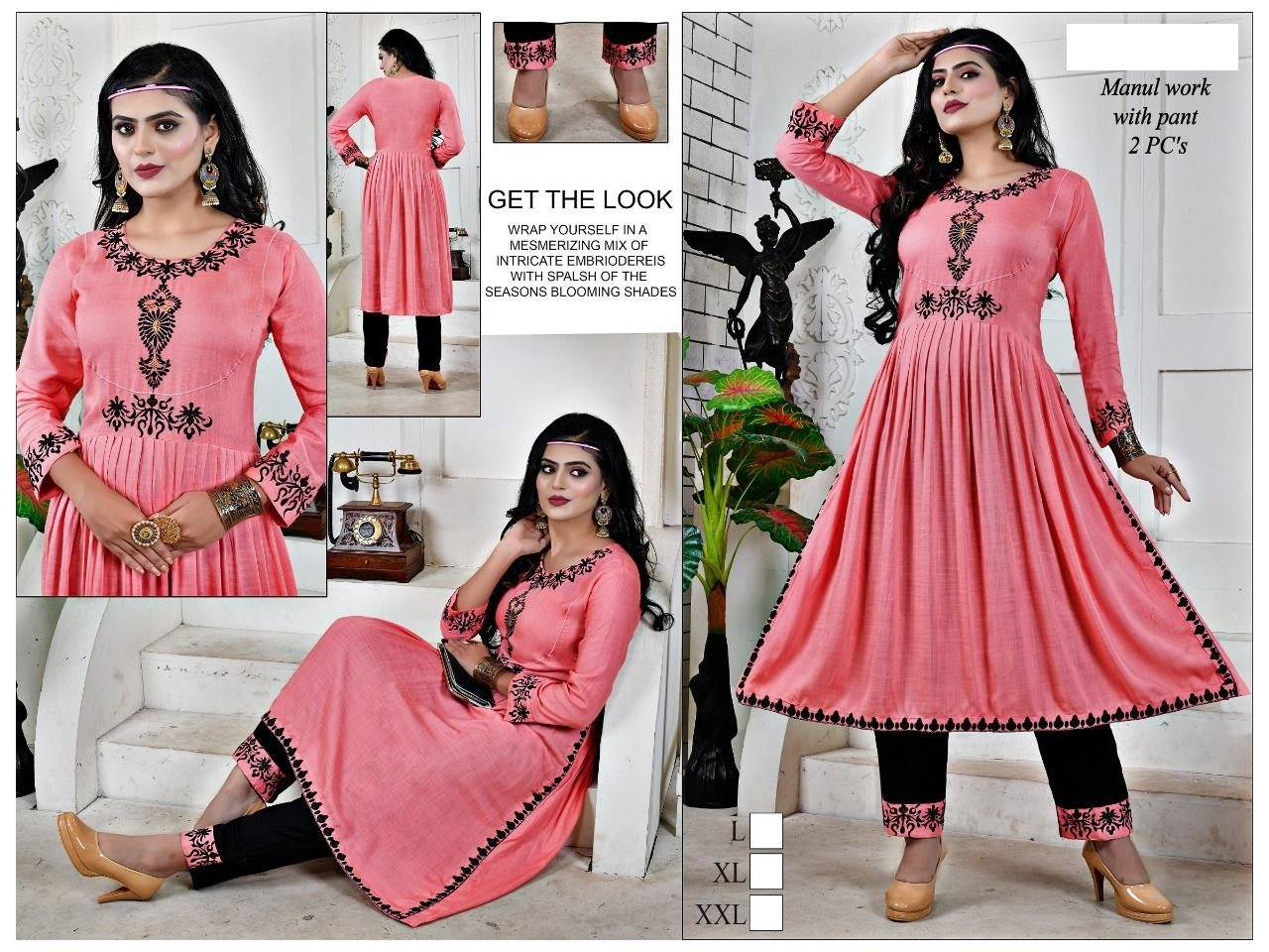 Fancy Kurti & Plazo