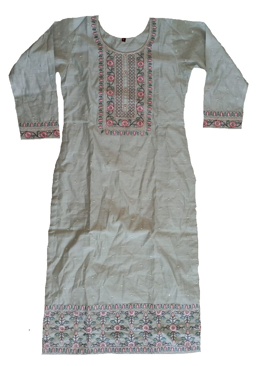neck top daman slive