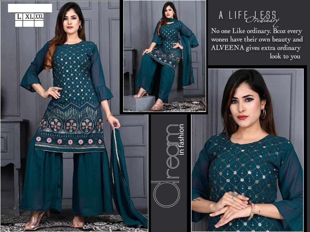 Sequince kurti Designs