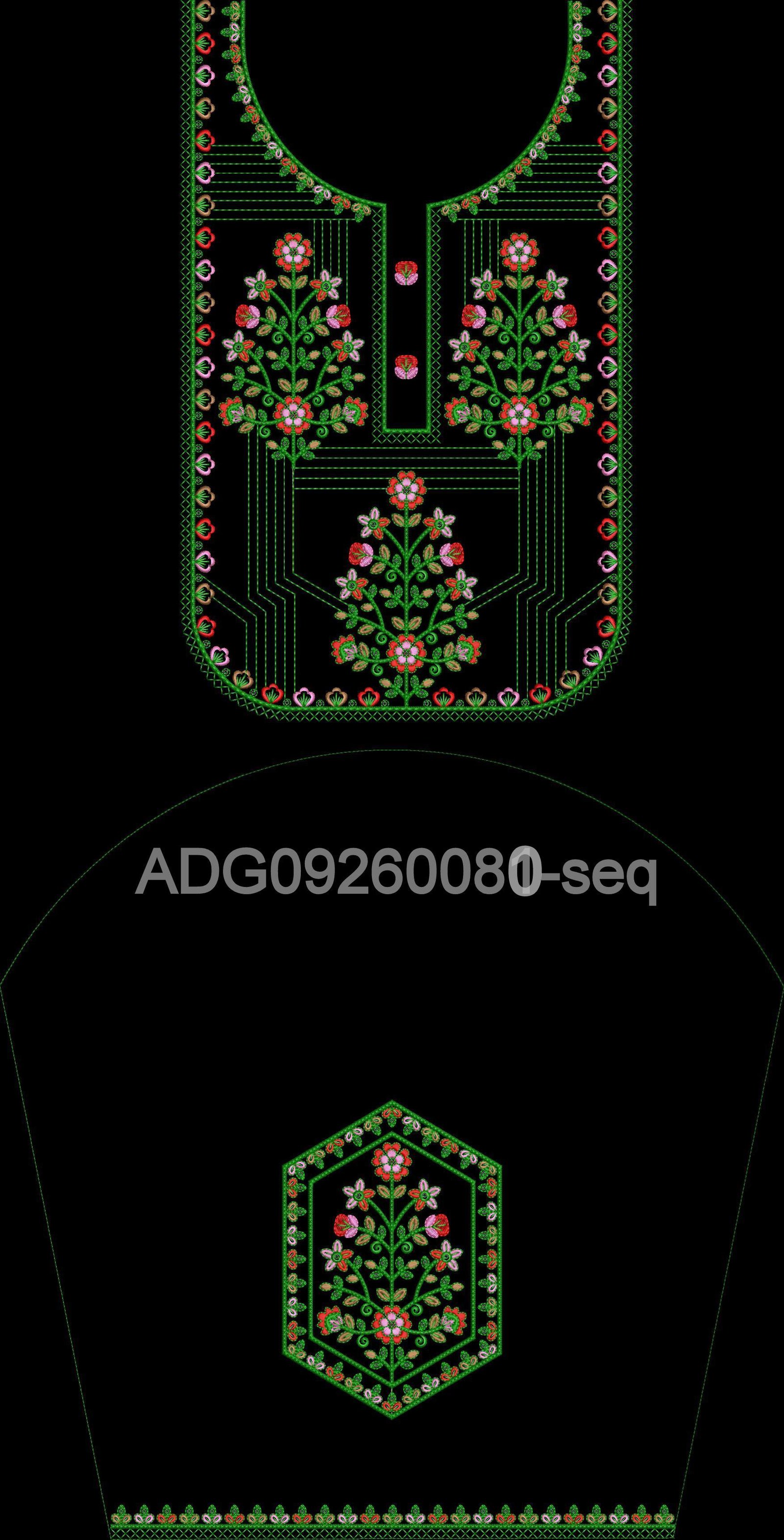 kurti neck seq