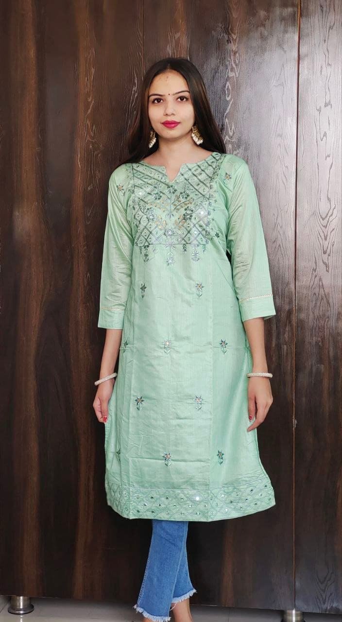 Fancy Kurti & Plazo