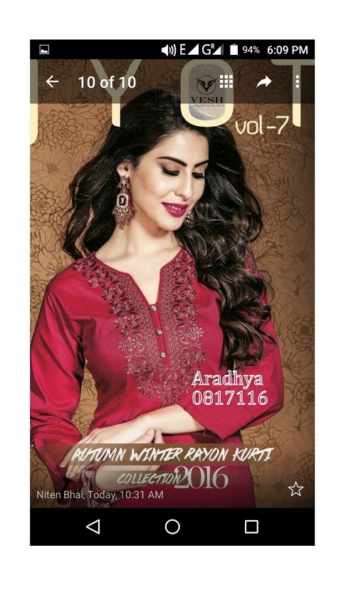 fancy kurti neck