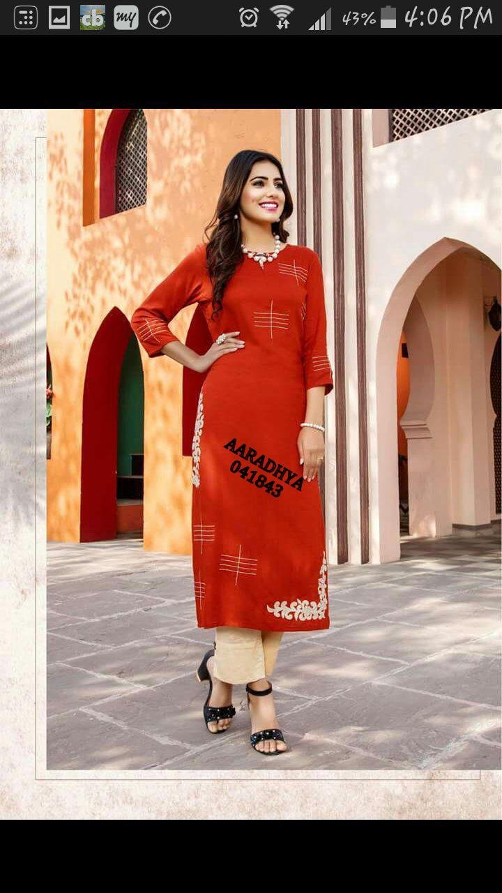 fancy kurti