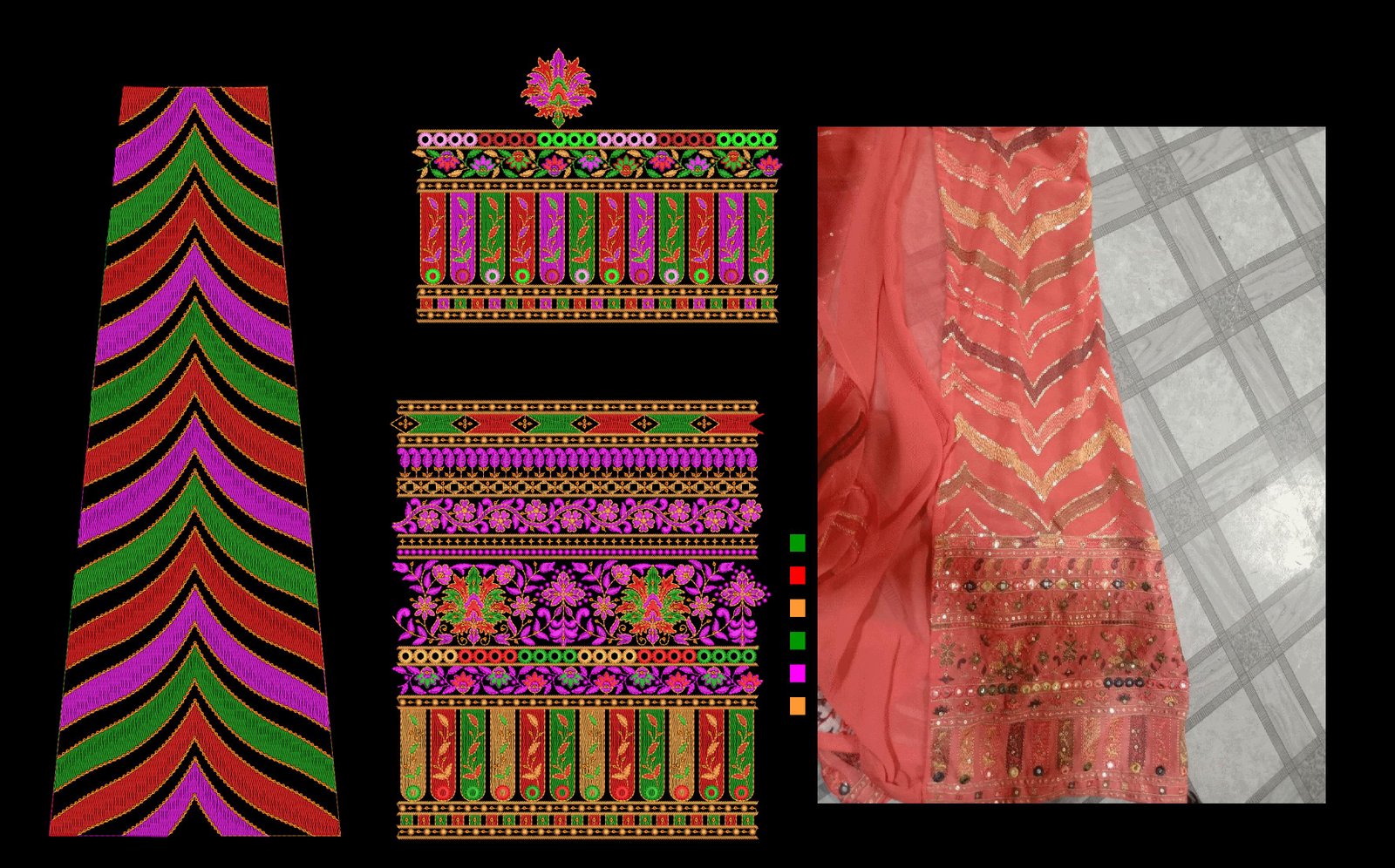 Sequince kurti