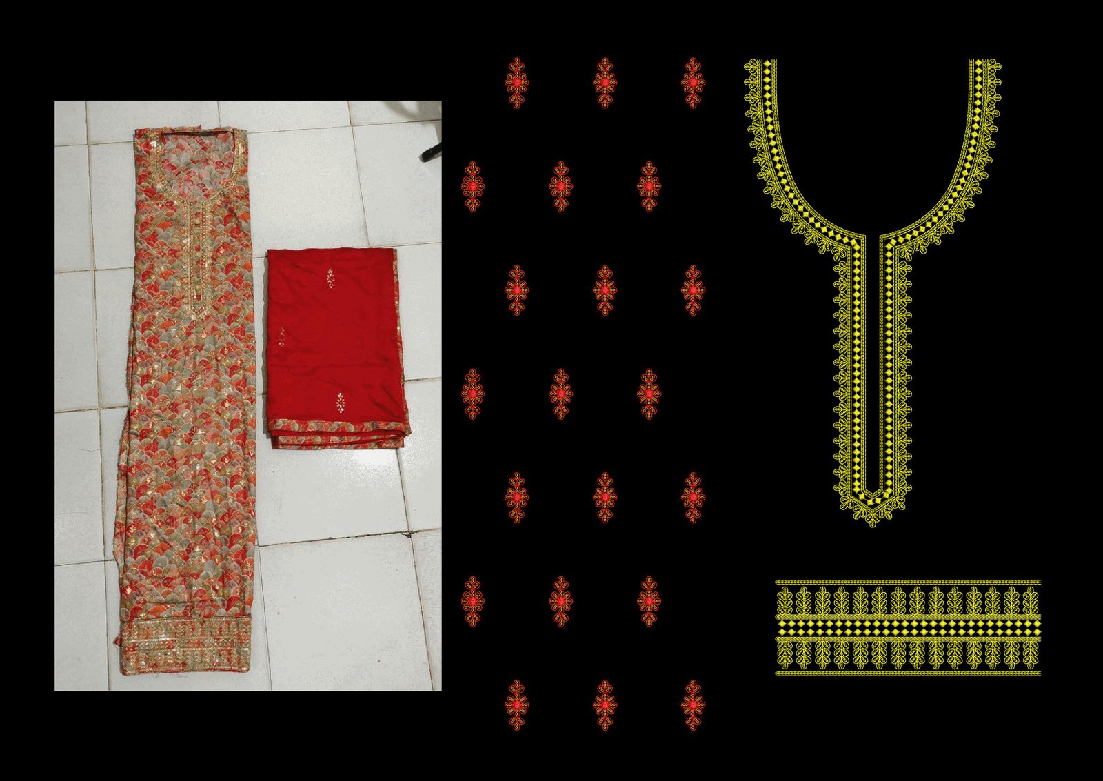 Sequince kurti